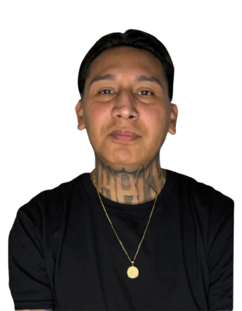 Felipe Wally, an artist at Legendary Tattoos in Las Vegas, Nevada