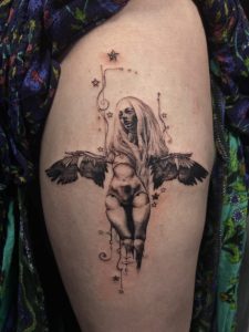 Women Tattoo By Legendary Tattoos In Las Vegas